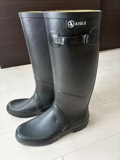 AIGLE ブラック ロングブーツ