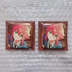 あんスタ 中国 追光スクエア缶バッジ 姫宮桃李 2点