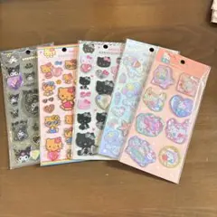 即日発想‼️キラキララインストーンシール　5点セット