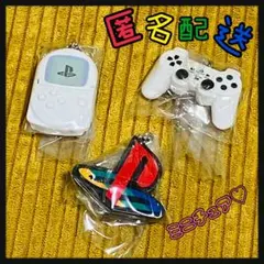 playstationミニチュアチャーム ロゴ コントロール ホワイト ポケステ
