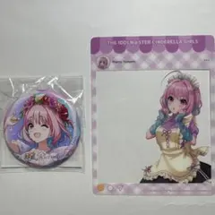 デレマス シンデレラガールズ メモリアルカフェ 橘ありす 缶バッジ