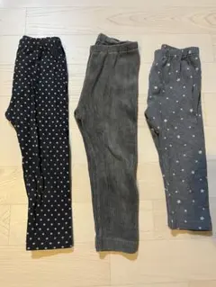 ユニクロ　キッズ ボトムス 3点セット 90cm