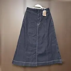 しまむら terawear emu デニム ロングスカート L 新品未使用
