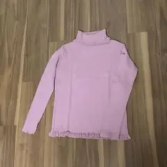 ニット　タートルネックニット　BEBE 150cm 日本製