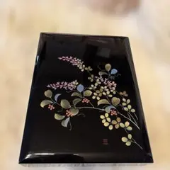 高岡漆器 青貝塗 螺鈿細工 文庫箱 花鳥文様 木製漆器 高岡漆器 青貝塗 螺鈿細工 文庫箱 花鳥文様 木製漆器 - メルカリ