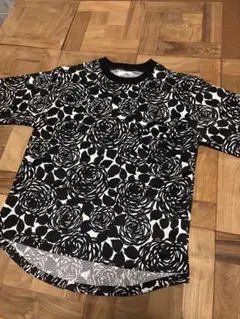 JOINT WORKS 花柄 半袖 Tシャツ ブラック ホワイトのサムネイル