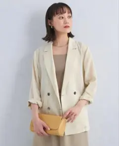 【結論シリーズ】シアーエアジャケット -マシンウォッシャブル- ナチュラル