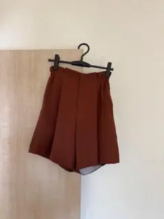 Mila Owen ブラウン ワイドショートパンツ サイズ0のサムネイル