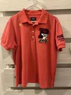 PEARLY GATES ゴルフ用ポロシャツ サイズ6 オレンジ
