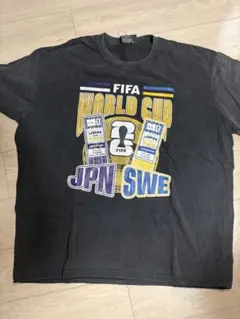 【即完売商品】ワールドカップ 日本vsスウェーデン マッチデーシャツ(Lサイズ) ワールドカップ 日本vsスウェーデン 会場限定マッチデー Tシャツ XL