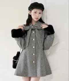 【premium order】リボンミドルコート　ナイスクラップ