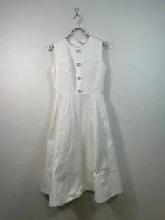 【未使用タグ付き】LUDICRUM（ルーディクルム）ノースリーブワンピース S