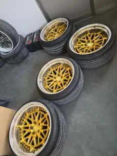 19インチ ゴールド 5スポークホイール - メルカリ