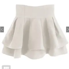 インパン裏地付きフレアミニスカート[gm772]