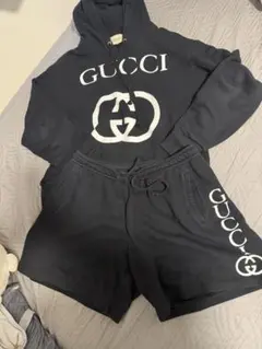 GUCCI スウェット　セットアップ　大きめ　オーバーサイズ　M XL相当のサムネイル
