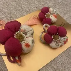 髪飾り　つまみ細工　成人式　卒業式　振袖　袴