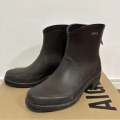 【む〜みん様】AIGLE レインブーツ　ミスジュリエット　ボッティロン　36
