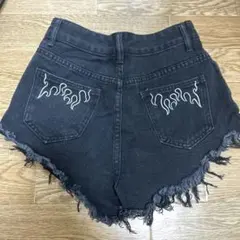 【SHEIN】【美品】ダメージデニムショートパンツ