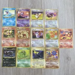 ポケモンカード 旧裏面 炎タイプ・トレーナー 18枚セットまとめ売り