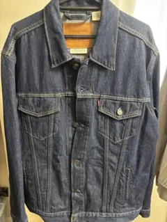 LEVI'S ダークブルー デニムジャケット Lサイズ