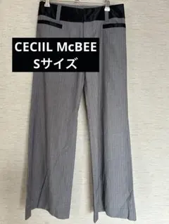 CECIIL McBEE ストライプスラックス Sサイズ