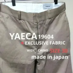 YAECA_WIDEチノEXCLUSIVE FABRIC_SIZE3_japan