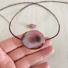 珍品‼️リーサンズ lee sands ネックレス ハワイアン 螺鈿 白蝶貝 フラ 