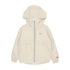 新品タグ付き◎ニューバランス◎ ウィンド ジャケット◎リネン◎白160