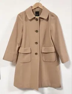 ビームス BEAMS LAPIS カシミヤ ロング ウール コート キャメル