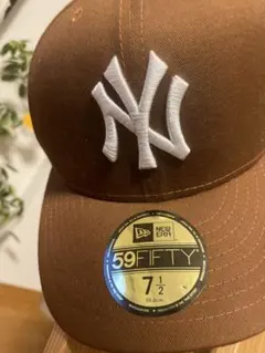 59FIFTYニューヨーク・ヤンキースブラウン×ホワイト