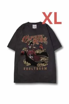 vaultroom CAPTAIN MARINE TEE / charcoal