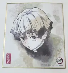 【鬼滅の刃】我妻善逸　ミニ色紙コレクション