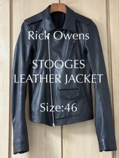 【最終価格】Rick Owens GEOレザージャケット　サイズ46 楽天市場】RICK OWENS リック・オウエンス SP2023 COLLECTION