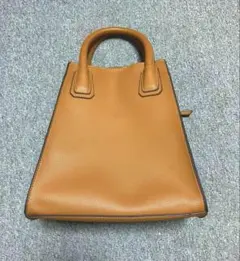 【新品未使用】 OFUONオフオン バンドバッグ 鞄 ブラウン 定価7600円のサムネイル