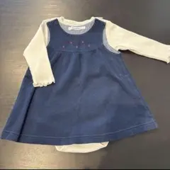 familiarのワンピース ロンパース セット80cmのサムネイル