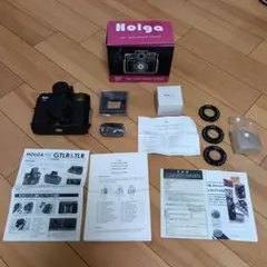 Holga 120 TLR 二眼レフカメラ 本体 箱・付属品付 ストロボ作動のサムネイル