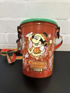 【公式】 ディズニー ポップコーンバケット クリスマス 2004年
