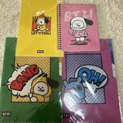 BT21 ノートファイルセット