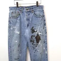 ペンキ飛び 00s Levi's 505 Denim pants 雰囲気系のサムネイル