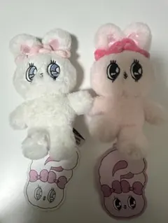エスターバニー ぬいぐるみキーチェーン2体セット