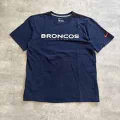 00s NIKE Tシャツ BRONCOS ロゴTシャツ