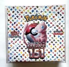 ポケモンカード151 ボックス未開封　シュリンク付き ポケモンカードゲーム ポケモンカード151 BOX シュリンク付き 新品 未