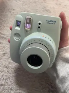 instax mini 8 ブルー　チェキ 富士フィルム