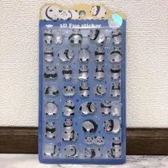 韓国 NEKONI 3Dシール ボンボンドロップシール パンダ