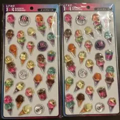 31 サーティーワン Lovetoxic ラブトキシック コラボ　ぷっくりシールのサムネイル