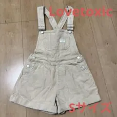 ラブトキシック　サロペットハーフパンツ　S