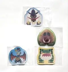 モンハンワイルズ　キャラマグネッツ　4種