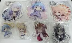 しらたまこ　しらたま　つらら　缶バッジ　直筆サイン　アクリルキーホルダー しらたまこ しらたま つらら 缶バッジ 直筆サイン アクリル