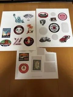 ルイヴィトンカタログ非売品 Louis Vuitton ホリデーステッカー