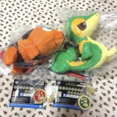 ポケモン 一番くじ ポカブ ツタージャ ぬいぐるみ メタルチャムのサムネイル